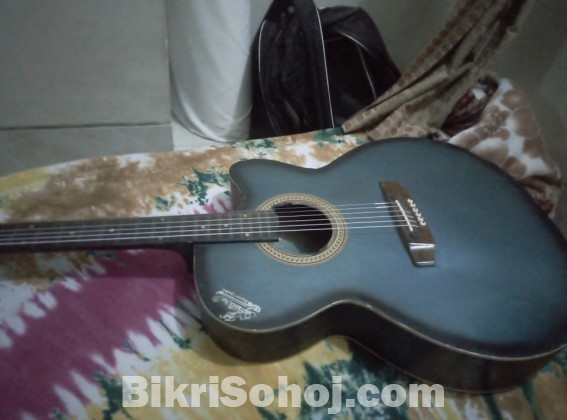 Signature accoustic guitar